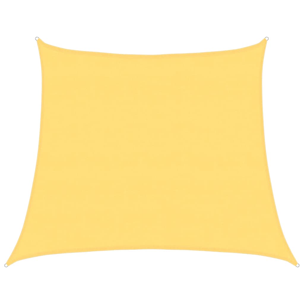 vidaXL Voile d'ombrage 160 g/m² Beige 4/5x4 m PEHD