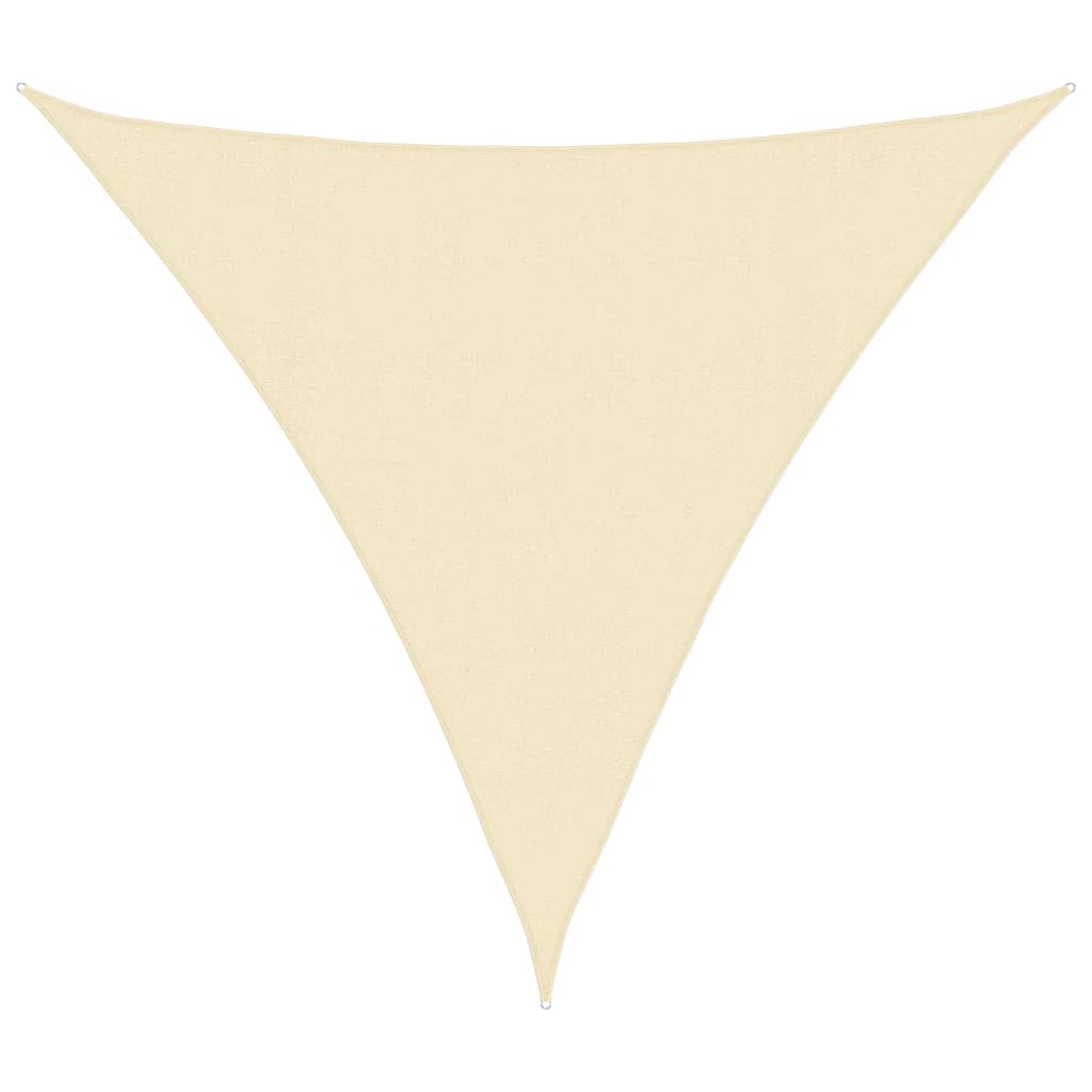 vidaXL Sonnensegel 160 g/m² Creme 4,5x4,5x4,5 m HDPE