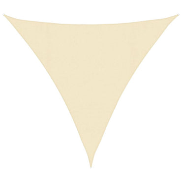 vidaXL Voile d'ombrage 160 g/m² Crème 4,5x4,5x4,5 m PEHD