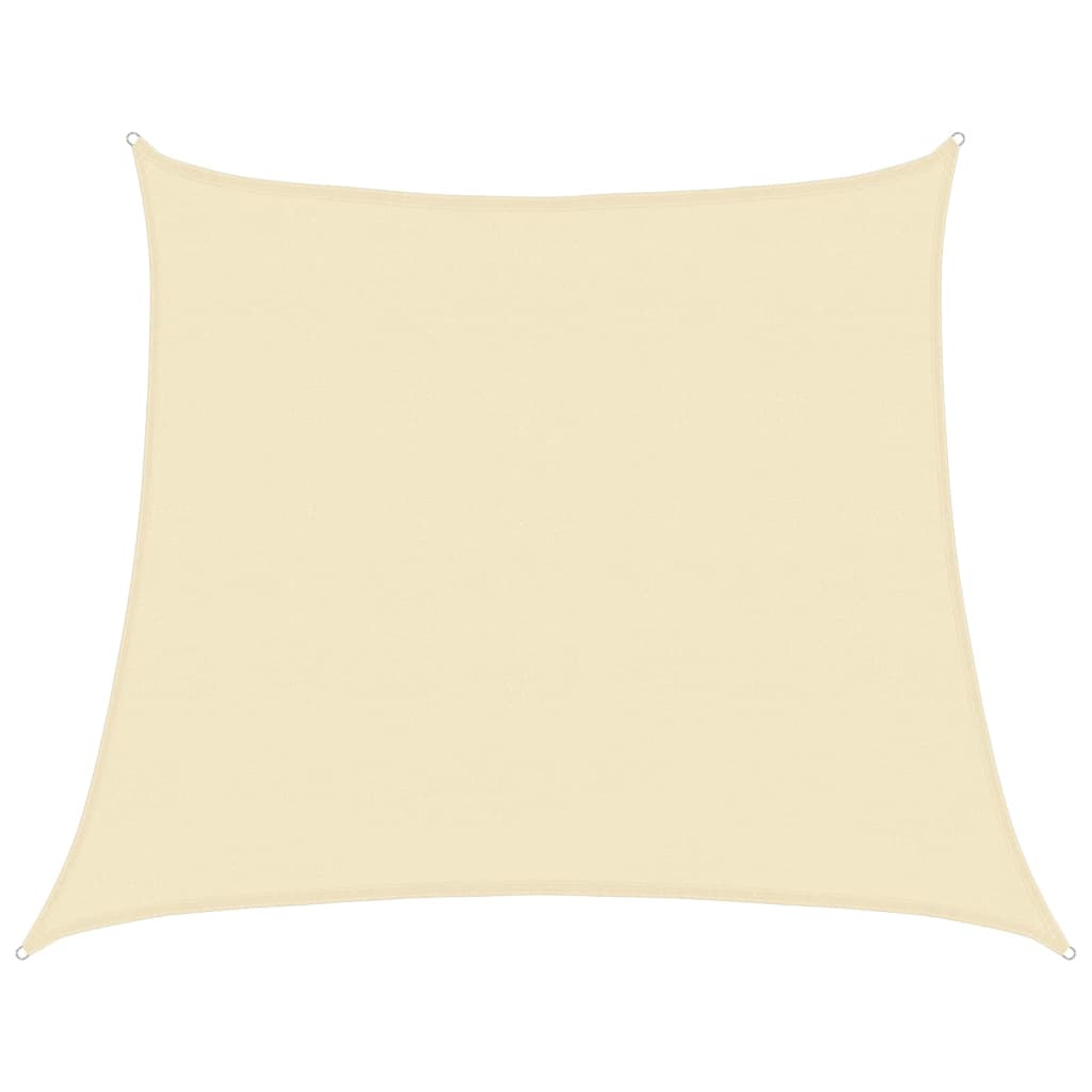 vidaXL Sonnensegel 160 g/m² Creme 4/5x4 m HDPE