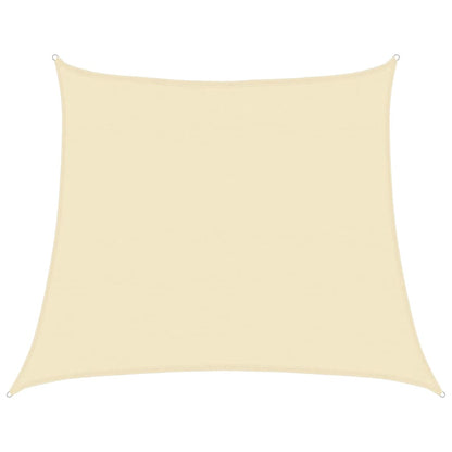 vidaXL Sonnensegel 160 g/m² Creme 4/5x4 m HDPE