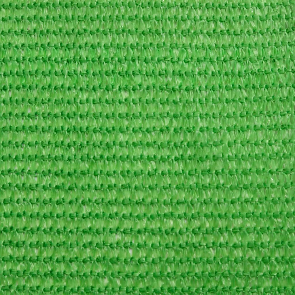 vidaXL Sonnensegel 160 g/m² Rechteckig Hellgrün 2x3,5 m HDPE