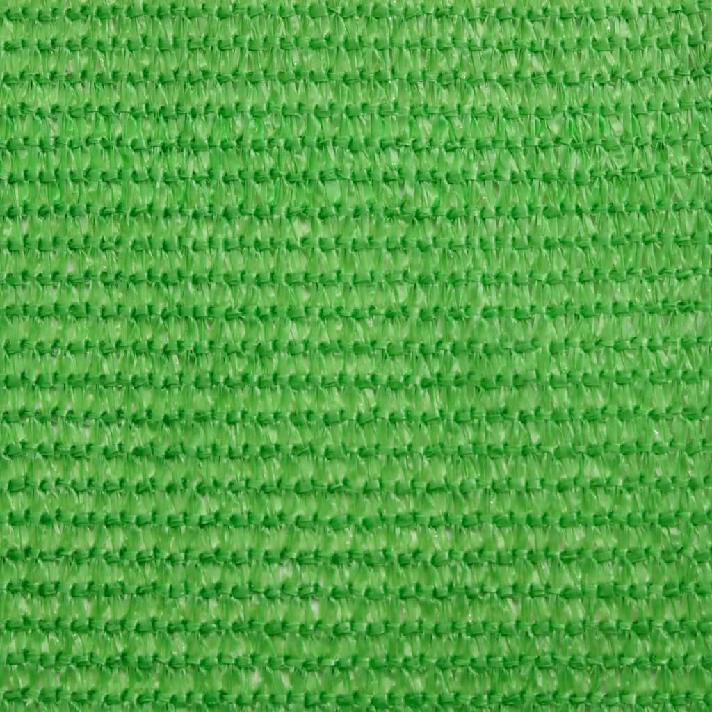 vidaXL Sonnensegel 160 g/m² Rechteckig Hellgrün 2,5x5 m HDPE