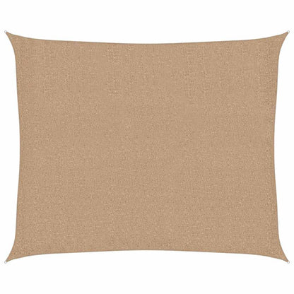vidaXL Sonnensegel 160 g/m² Taupe 2,5x3 m HDPE