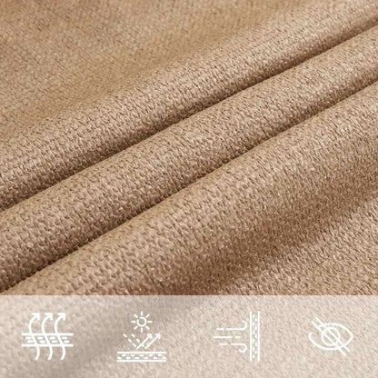 vidaXL Sonnensegel 160 g/m² Taupe 2,5x3 m HDPE