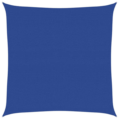 vidaXL Sonnensegel 160 g/m² Quadratisch Blau 5x5 m HDPE