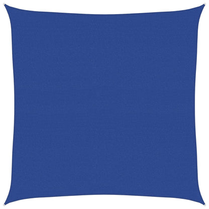 vidaXL Sonnensegel 160 g/m² Quadratisch Blau 7x7 m HDPE