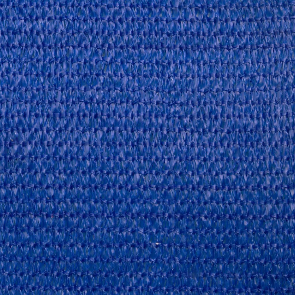 vidaXL Sonnensegel 160 g/m² Quadratisch Blau 7x7 m HDPE