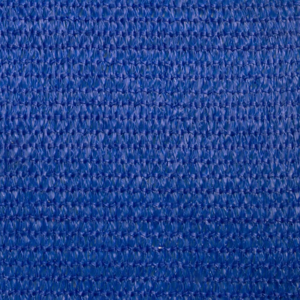 vidaXL Sonnensegel 160 g/m² Rechteckig Blau 3x4,5 m HDPE