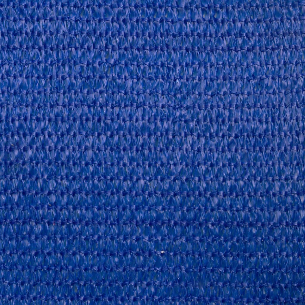 vidaXL Sonnensegel 160 g/m² Rechteckig Blau 4x5 m HDPE