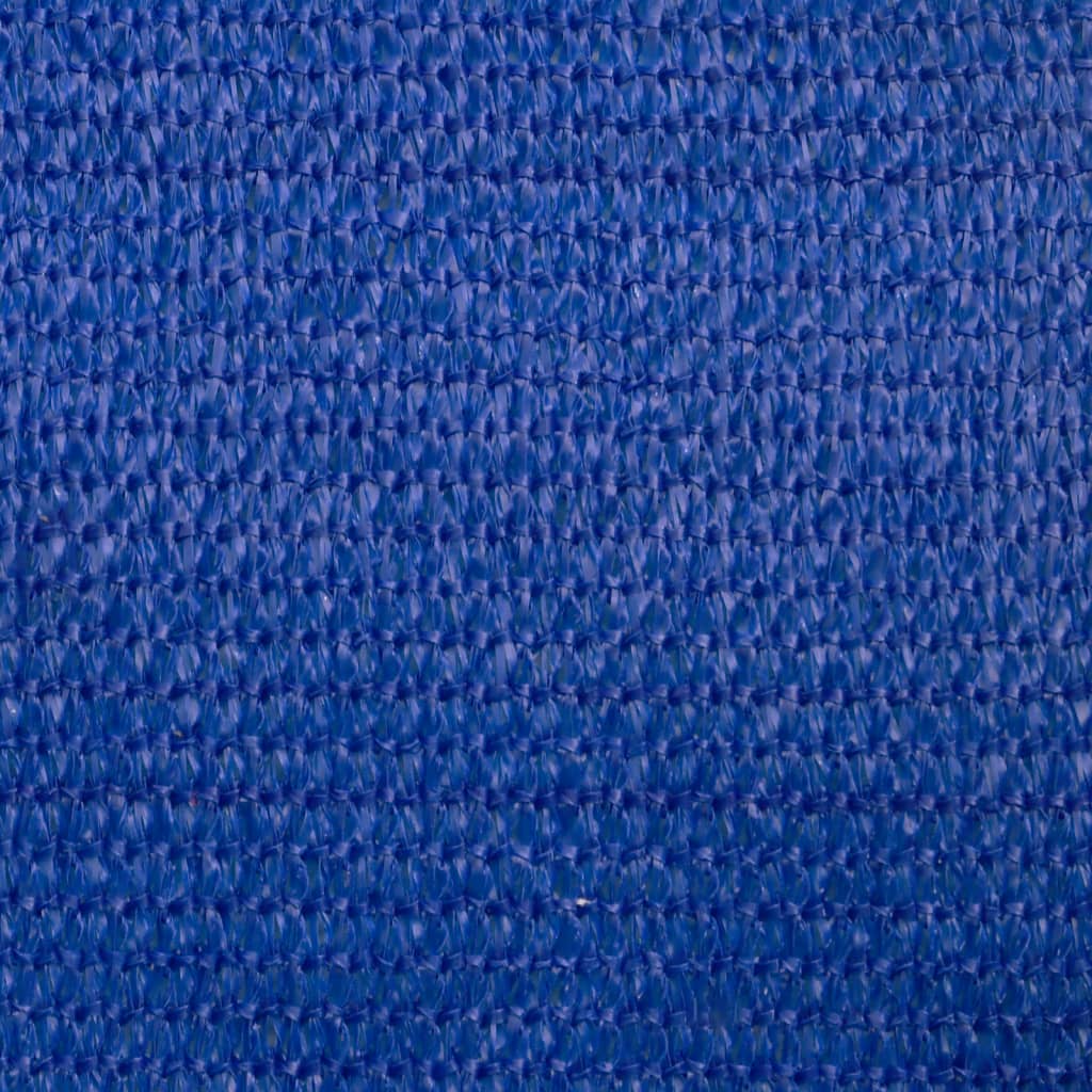vidaXL Sonnensegel 160 g/m² Rechteckig Blau 4x6 m HDPE