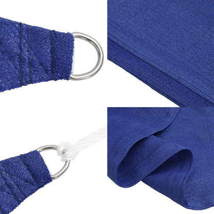 vidaXL Sonnensegel 160 g/m² Rechteckig Blau 6x8 m HDPE