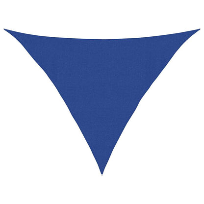 vidaXL Sonnensegel 160 g/m² Dreieckig Blau 4x4x5,8 m HDPE
