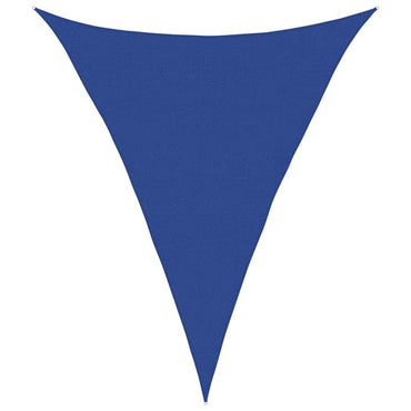 vidaXL Sonnensegel 160 g/m² Dreieckig Blau 4x5x5 m HDPE
