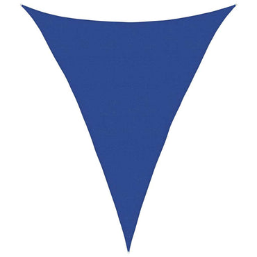 vidaXL Sonnensegel 160 g/m² Dreieckig Blau 5x6x6 m HDPE