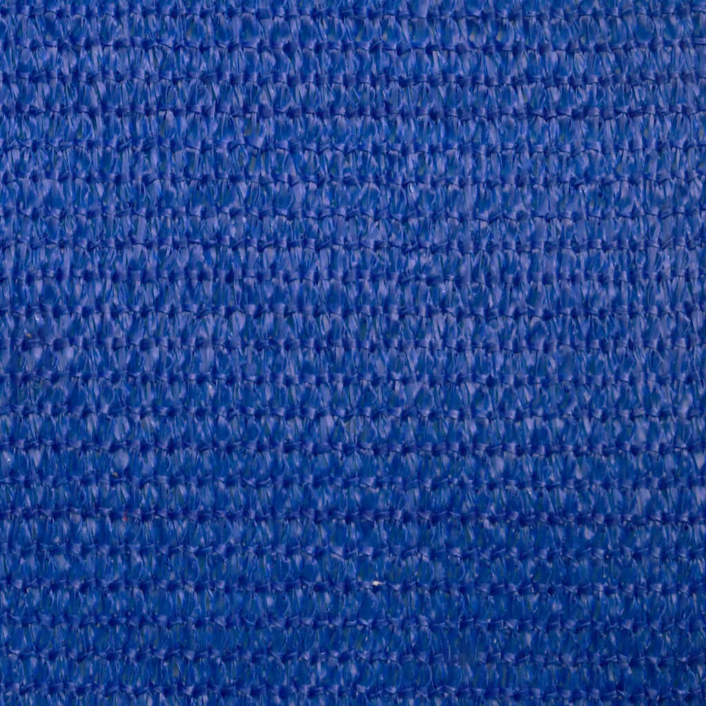 vidaXL Sonnensegel 160 g/m² Dreieckig Blau 5x5x6 m HDPE
