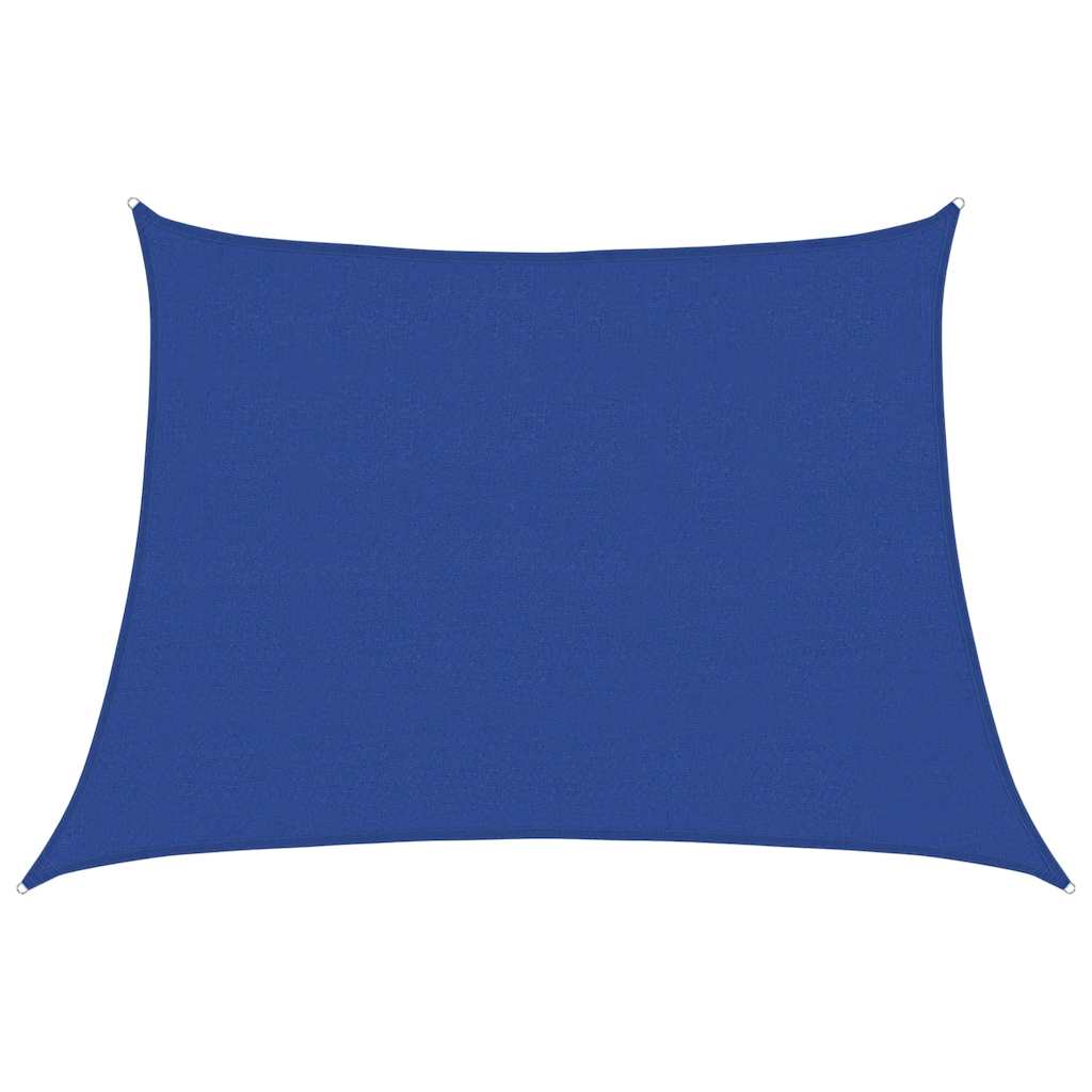 vidaXL Sonnensegel 160 g/m² Trapezform Blau 4/5x3 m HDPE