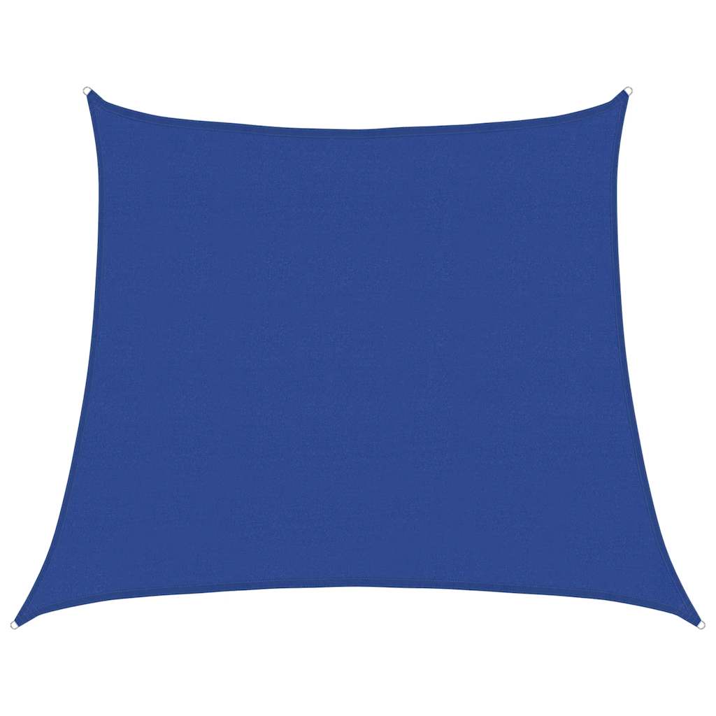 vidaXL Sonnensegel 160 g/m² Trapezform Blau 4/5x4 m HDPE