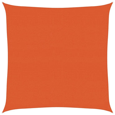 vidaXL Sonnensegel 160 g/m² Quadratisch Orange 4,5x4,5 m HDPE