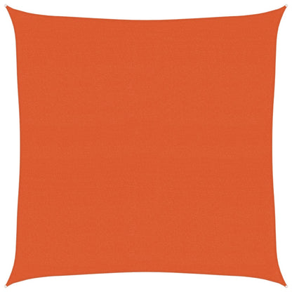 vidaXL Sonnensegel 160 g/m² Quadratisch Orange 4,5x4,5 m HDPE