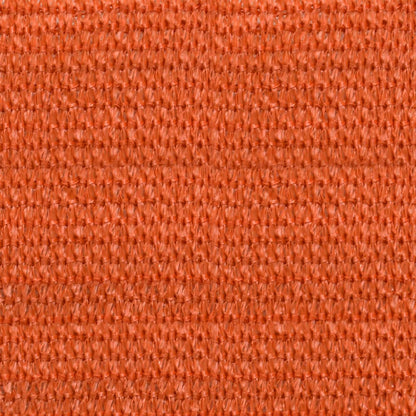 vidaXL Voile d'ombrage 160 g/m² orange 2,5x5 m PEHD