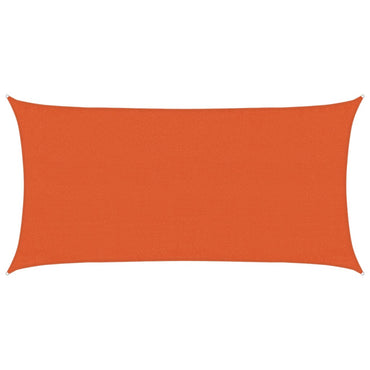 vidaXL Sonnensegel 160 g/m² Rechteckig Orange 3x6 m HDPE