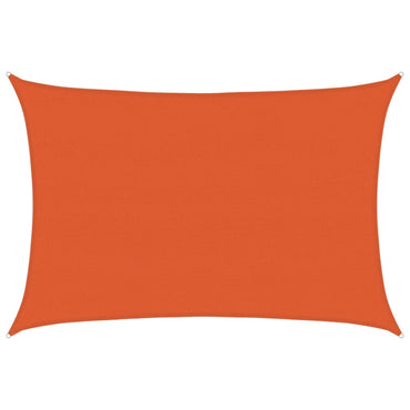vidaXL Sonnensegel 160 g/m² Rechteckig Orange 5x7 m HDPE
