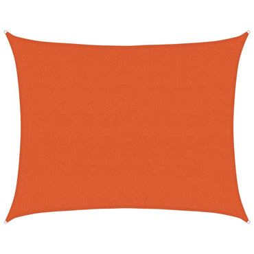 vidaXL Sonnensegel 160 g/m² Rechteckig Orange 6x7 m HDPE