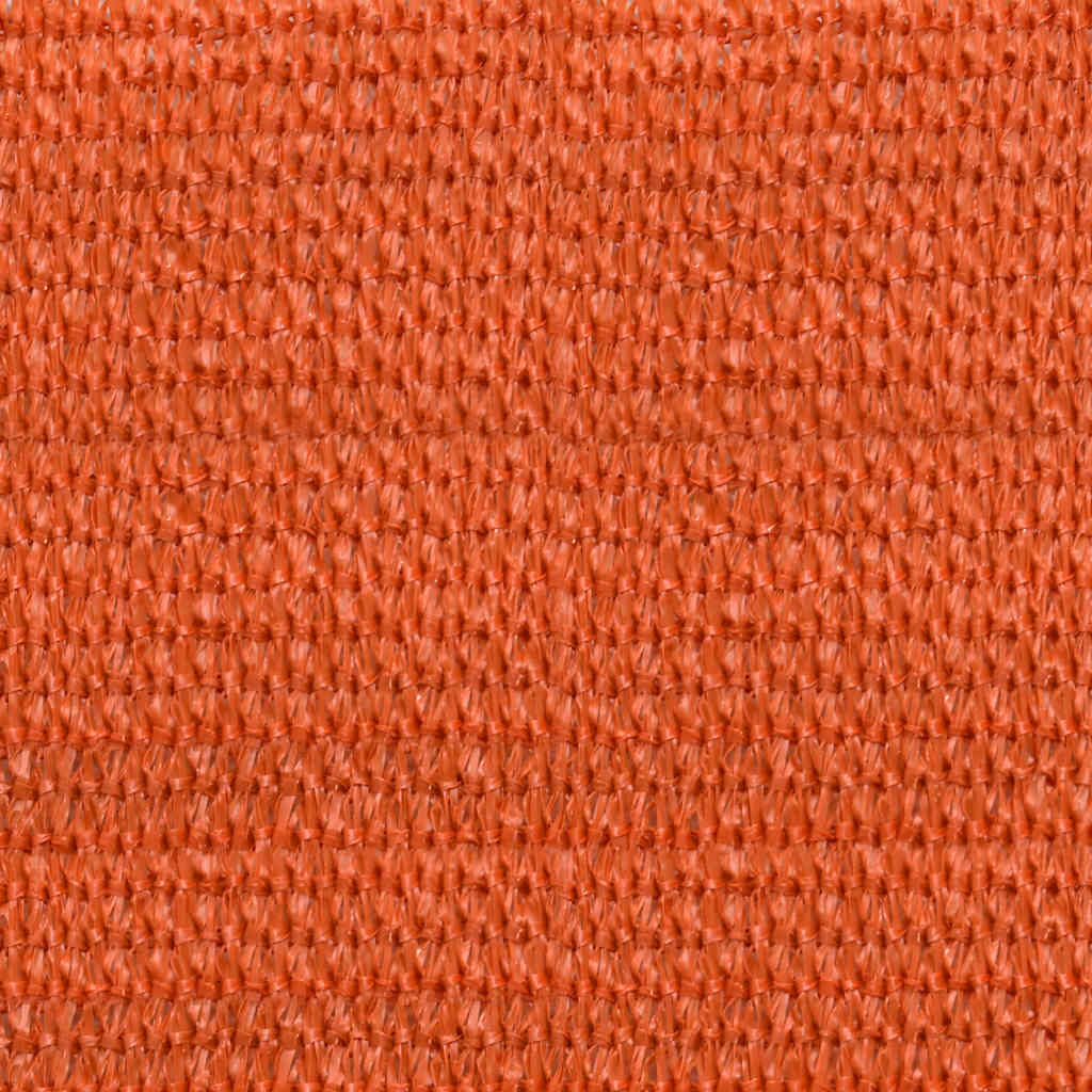 vidaXL Voile d'ombrage 160 g/m² orange 4x4x5,8 m PEHD
