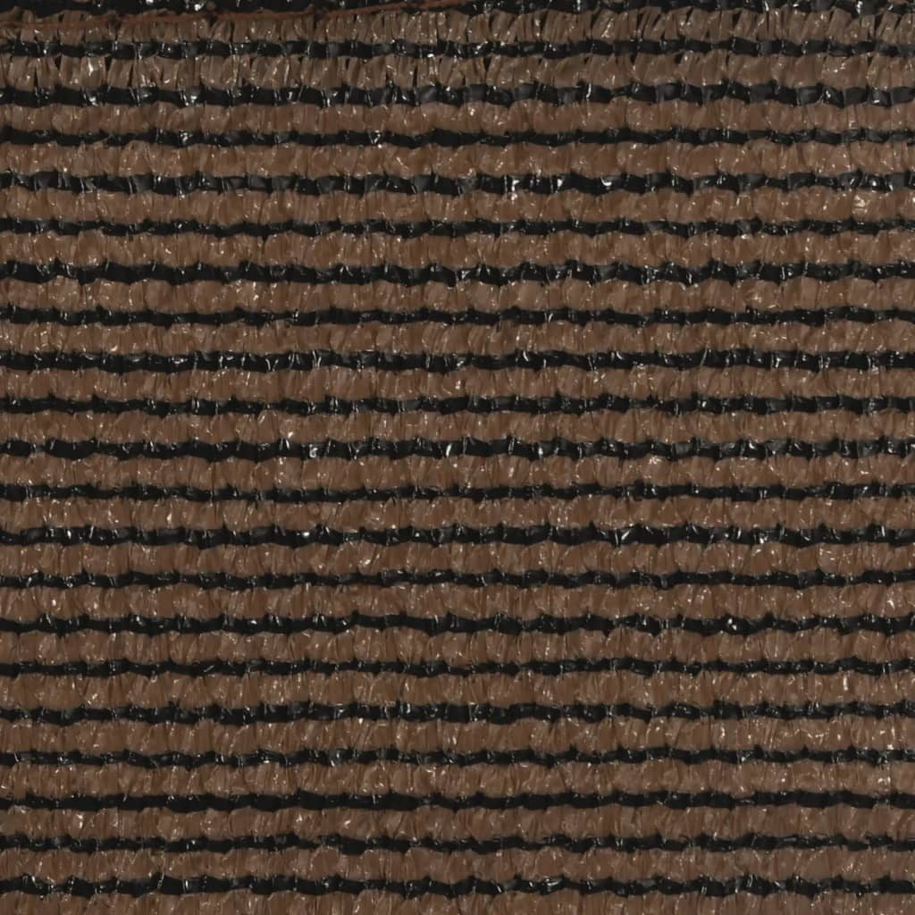 Sonnensegel 160 g/m² Braun 2,5x3,5 m HDPE