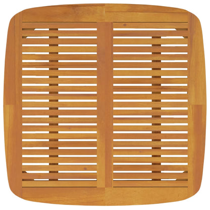 vidaXL Gartentisch 85x85x75 cm Massivholz Akazie