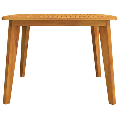 vidaXL Gartentisch 110x110x75 cm Massivholz Akazie