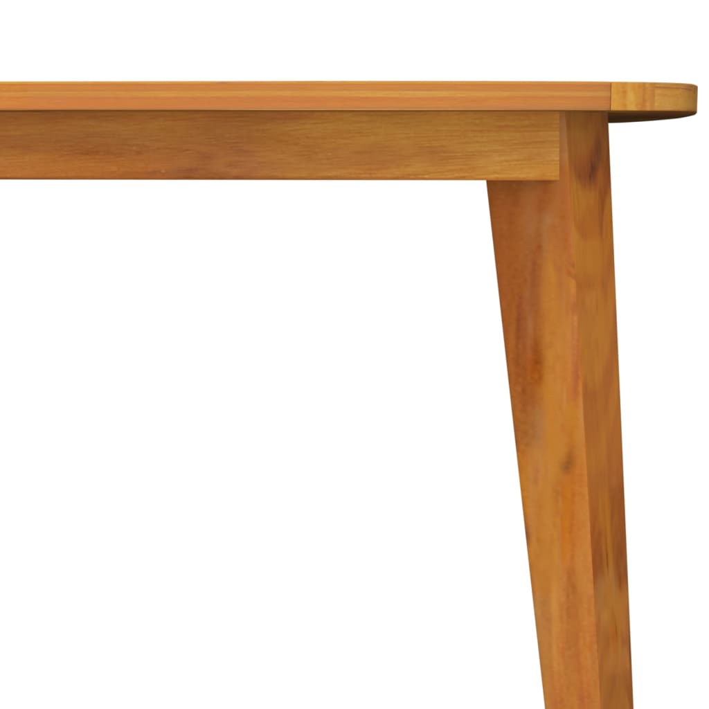 vidaXL Gartentisch 110x110x75 cm Massivholz Akazie