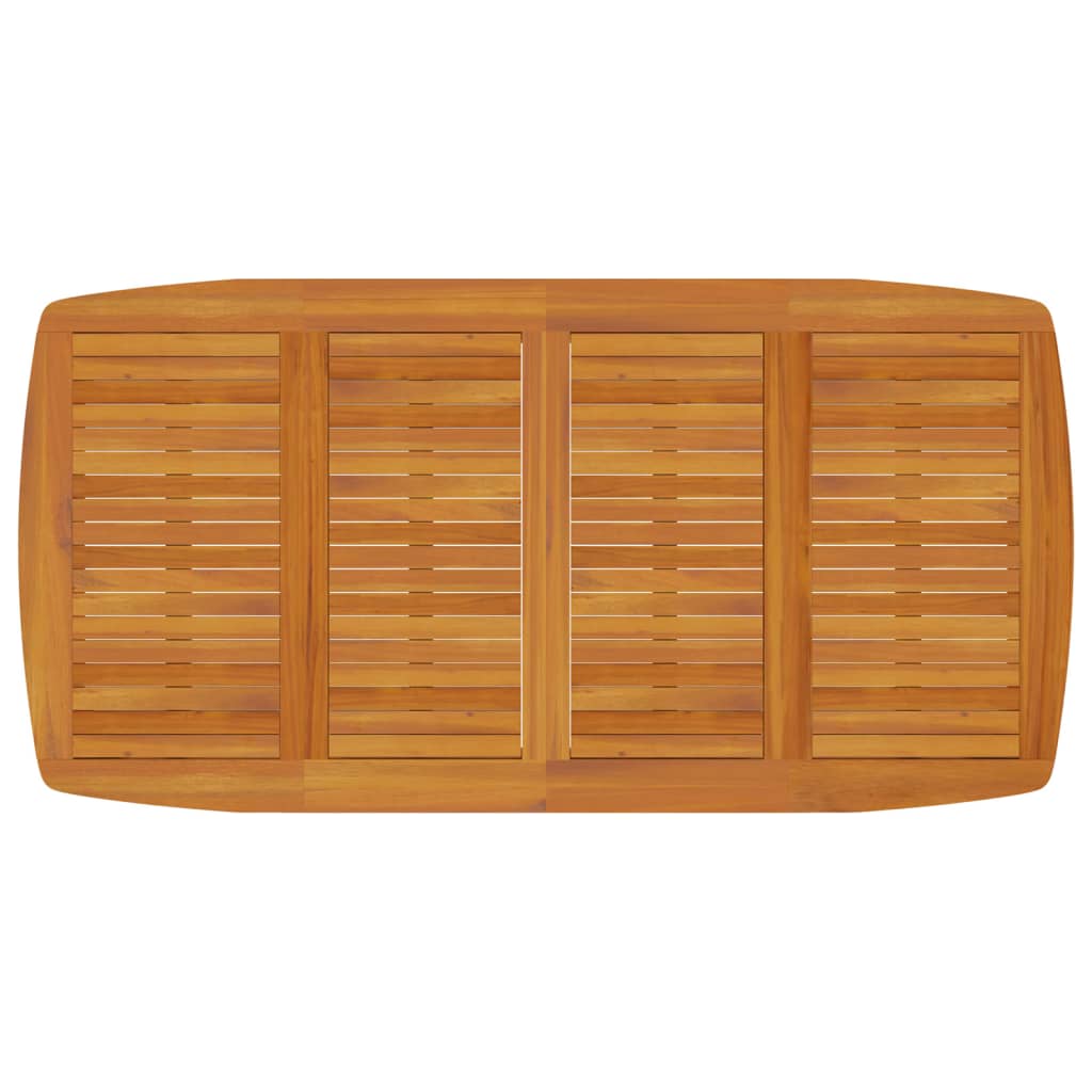 vidaXL Gartentisch 200x100x75 cm Massivholz Akazie