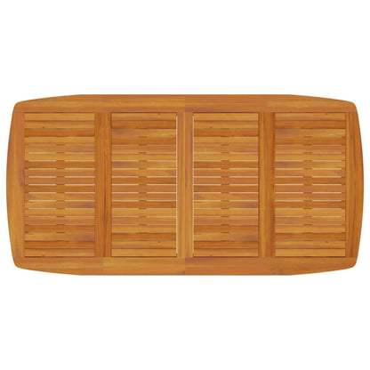 vidaXL Gartentisch 200x100x75 cm Massivholz Akazie