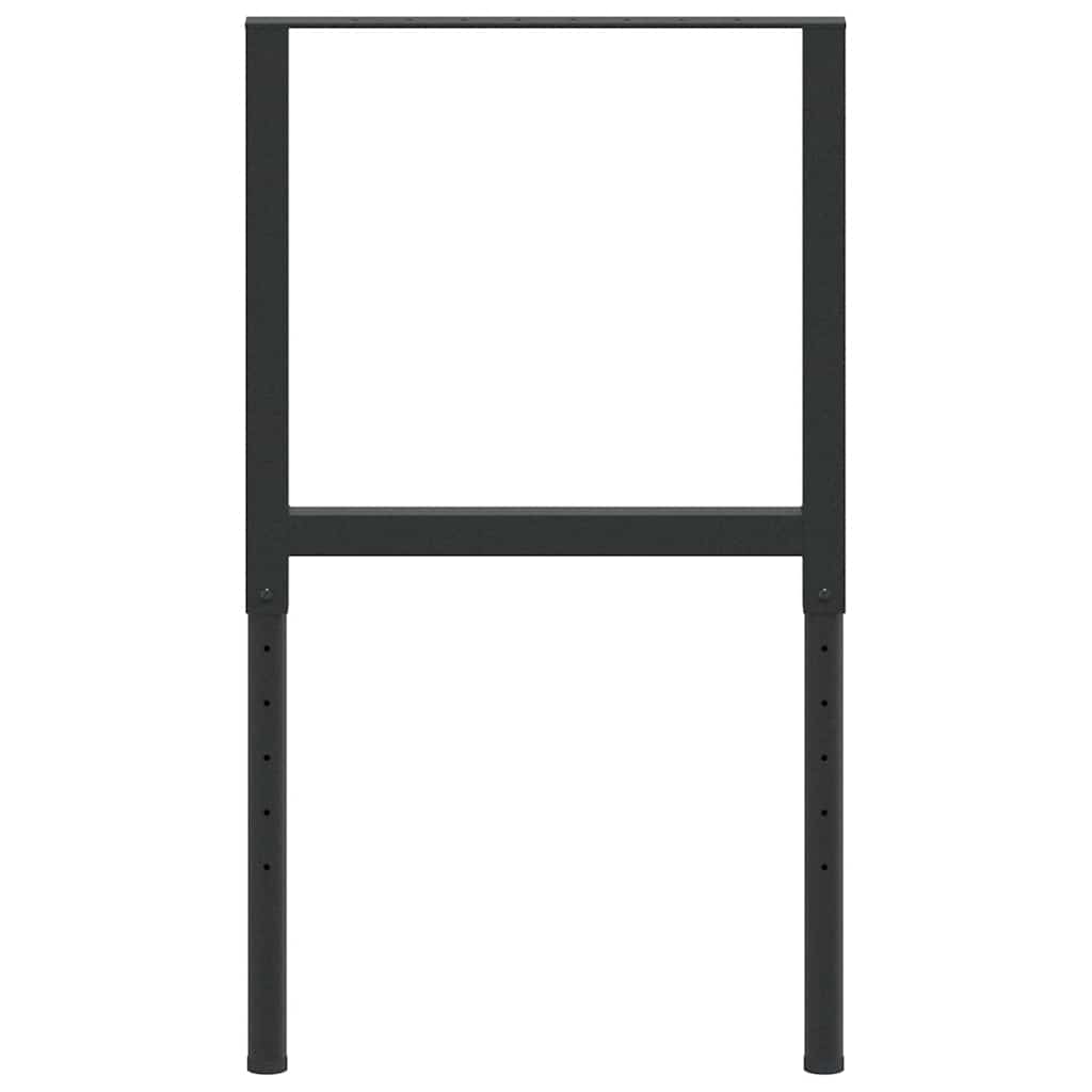 vidaXL Werkbankgestell Verstellbar 2 Stk. Metall 55x(69-95,5) cm