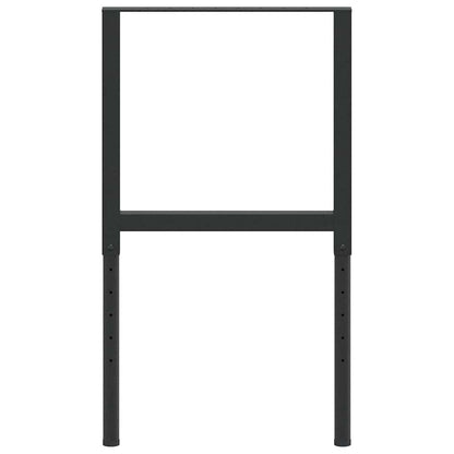 vidaXL Werkbankgestell Verstellbar 2 Stk. Metall 55x(69-95,5) cm