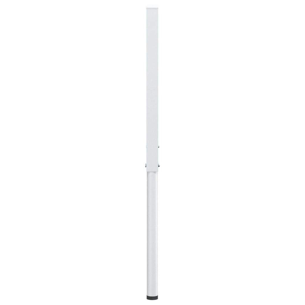 vidaXL Werkbankgestell Verstellbar 2 Stk. Metall 55x(69-95,5) cm Grau