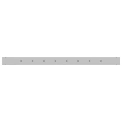vidaXL Werkbankgestell Verstellbar 2 Stk. Metall 85x(69-95,5) cm Grau