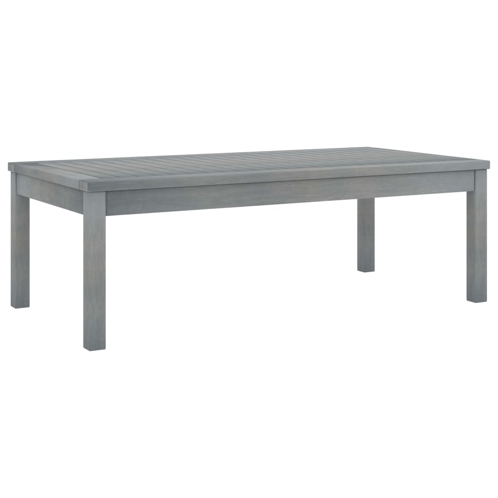 vidaXL 4-tlg. Garten-Lounge-Set mit Auflagen Massivholz Akazie