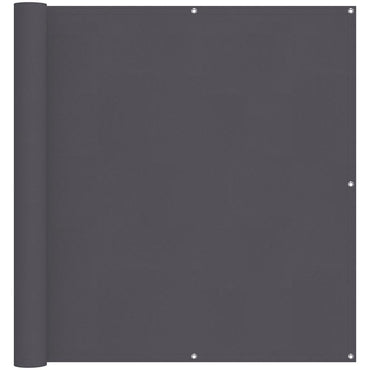 vidaXL Balkon-Sichtschutz Anthrazit 120x300 cm Oxford-Gewebe