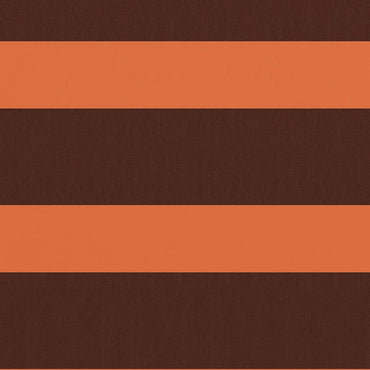 vidaXL Balkon-Sichtschutz Orange und Braun 120x300 cm Oxford-Gewebe