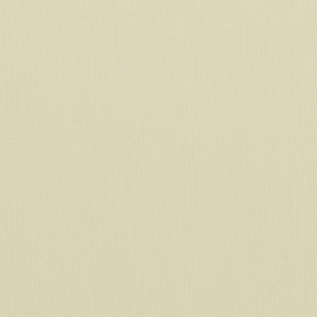 vidaXL Balkon-Sichtschutz Creme 75x300 cm Oxford-Gewebe
