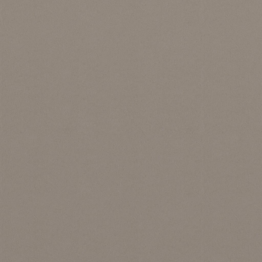 vidaXL Balkon-Sichtschutz Taupe 75x500 cm Oxford-Gewebe