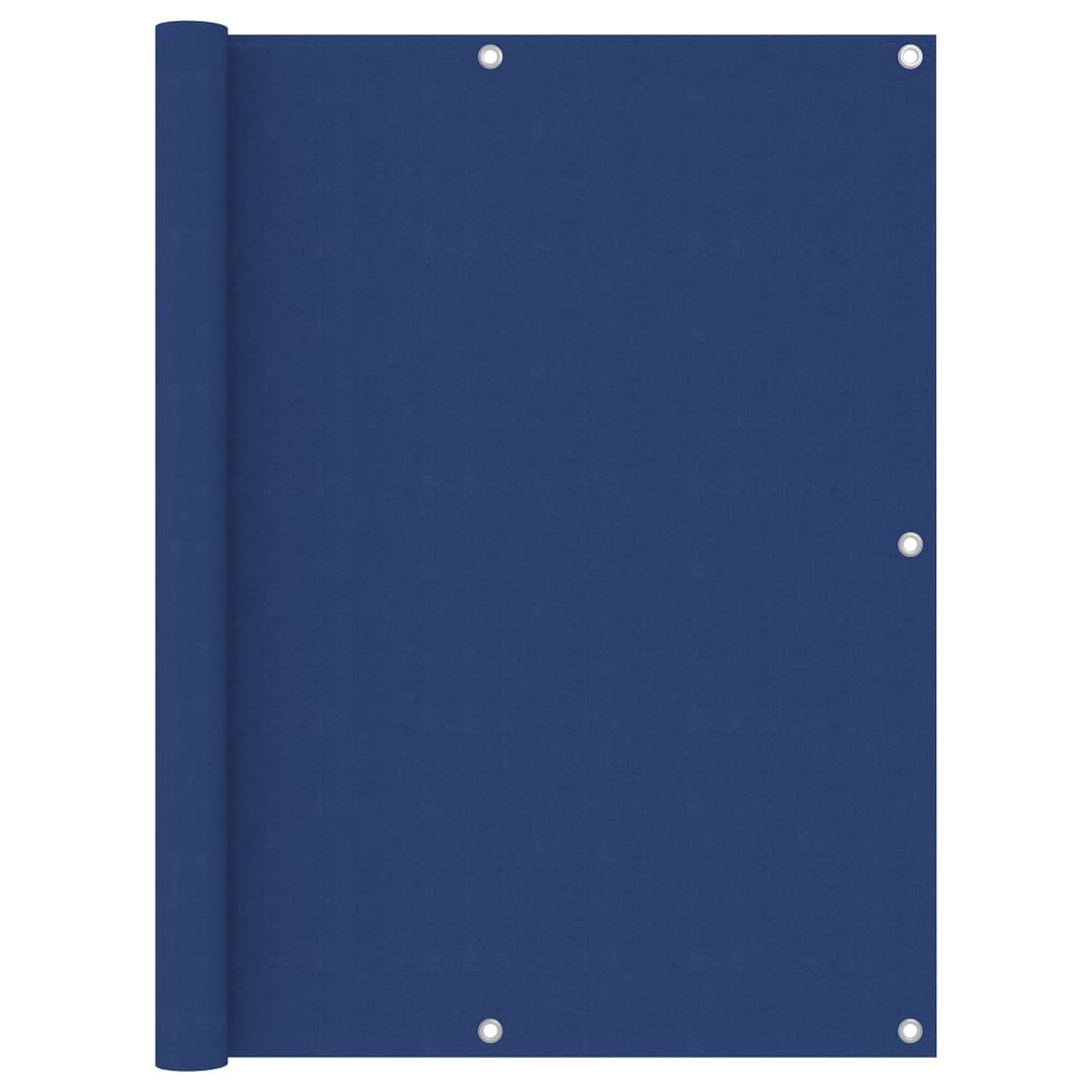 vidaXL Balkon-Sichtschutz Blau 120x300 cm Oxford-Gewebe