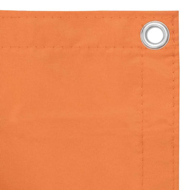 vidaXL Balkon-Sichtschutz Orange 75x300 cm Oxford-Gewebe