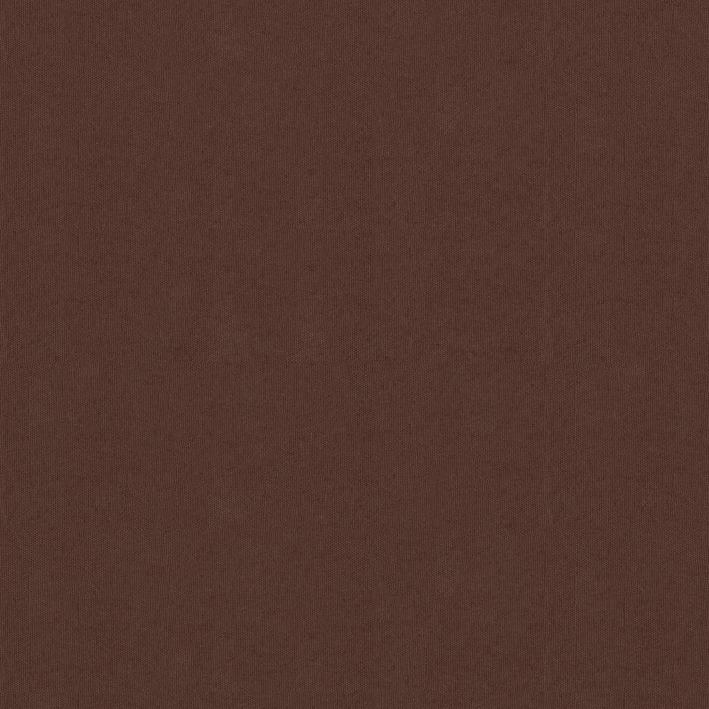 Balkon-Sichtschutz Braun 90x500 cm Oxford-Gewebe