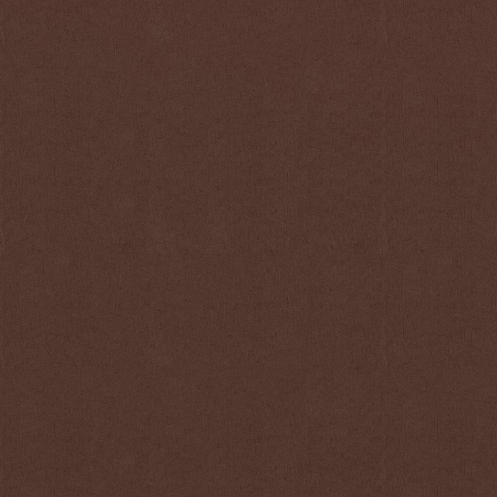vidaXL Balkon-Sichtschutz Braun 90x600 cm Oxford-Gewebe