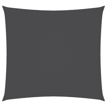 vidaXL Sonnensegel Oxford-Gewebe Quadratisch 2,5x2,5 m Anthrazit