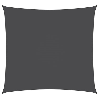 vidaXL Sonnensegel Oxford-Gewebe Quadratisch 2,5x2,5 m Anthrazit